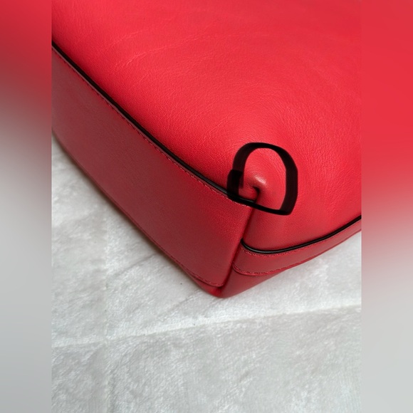 Coach 19901 Legacy Leather Mini Duffle Crossbody Bag Pink/Coral w/Tassels - Picture 15 of 16